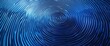 © KAHAR - Abstract concentric ripples in deep blue