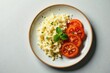 © yuwaree - Empty plate with untouched food, minimalist setting, nutrition, hunger