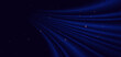 © Pramote - Elegant blue background with blue ray curved and lighting effect.