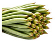 © Nargis99 - Fresh Green Beans Bunch on Transparent Background