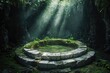© dinda - Ancient mossy circular stone platform