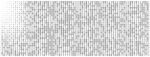 matrix style binary code digital falling numbers  background	