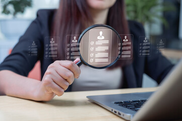 hr, hrm, human resource management concepts, resume review, employee data screening, job applicants,