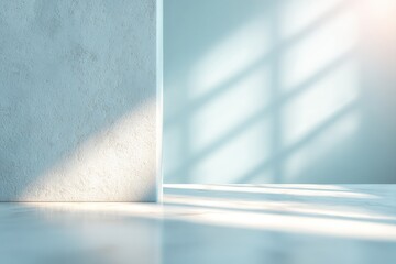 Wall Mural - minimalistic wall featuring smooth surface with subtle texture in soft neutral tones