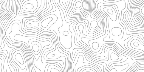 Poster - abstract diagram discovery topographic map banner texture background. seamless cartography ware frame area contour topo grid map.	
