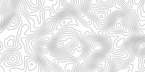 Poster - abstract diagram discovery topographic map banner texture background. seamless cartography ware frame area contour topo grid map.	