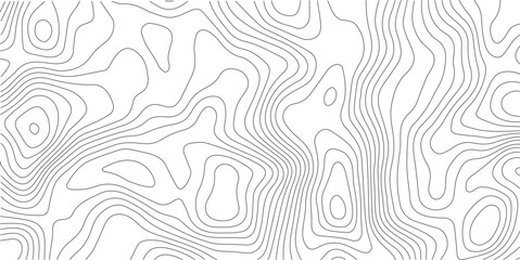 Poster - Abstract topographic contours map background .Topographic background and texture, monochrome image. Topography and geography map grid abstract backdrop. Business concept. Topography map concept.	