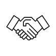 © Prasenjit - handshake vector illustration