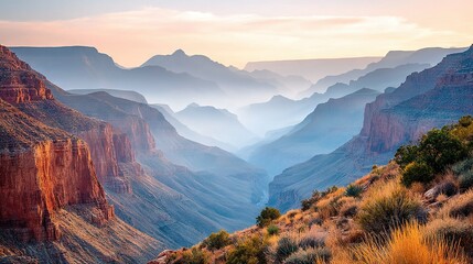 Fototapete -   A view of the Grand Canyon