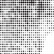 © Rysak - A seamless gradient transitions from black dots to white creating a dynamic .