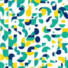 Wall Mural - discover a modern abstract pattern with a clean background that enhances any design project for a fr