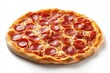 © Constantinos - A delicious pepperoni pizza, perfect for sharing! The warm, melty cheese and savory pepperoni make this a classic.