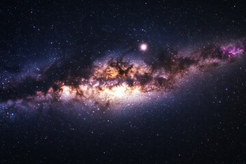 Wall Mural - milky way galaxy space image