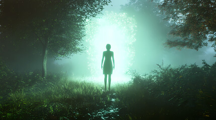 Wall Mural - wooded spirit beam