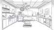 © Almahyra - Interior Surgical Operating Room Sketch