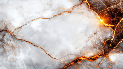 Leinwandbilder - Luxurious calacatta marble stone texture with striking gold veins and smooth, polished surface. elegant design showcases natural beauty and sophistication, perfect for interiors