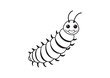 © Bismillah - Caterpillar Design, Caterpillar Silhouette Vector