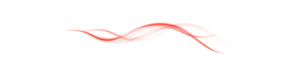 Canvas Print - red neon rays png vector abstract background – futuristic speed lines, glowing technology light trai