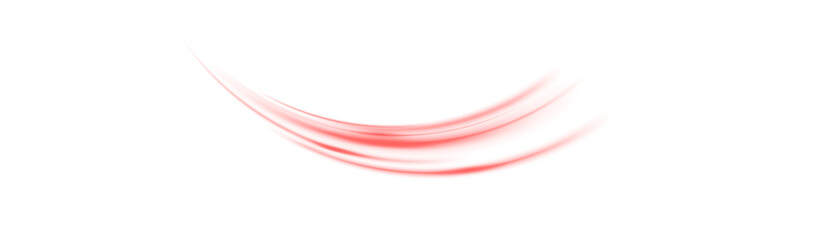 Canvas Print - red neon rays png vector abstract background – futuristic speed lines, glowing technology light trai