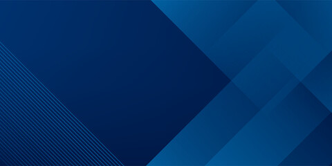 Wall Mural - modern blue abstract background with elegant bright diagonal lines