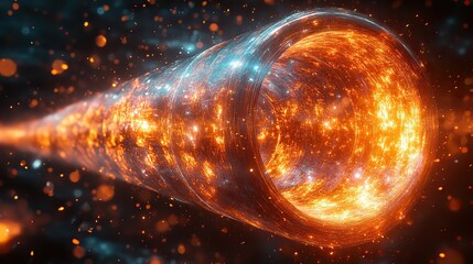 Wall Mural - The Standard Model of particle physics describes the fundamental particles and forces in the universe.