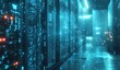 © rifai_art - Futuristic server room with glowing technology