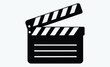 © Silhouettify - Movie clapperboard silhouette, Clapperboard glyph icon, Movie clapper board, Clapboard Silhouette