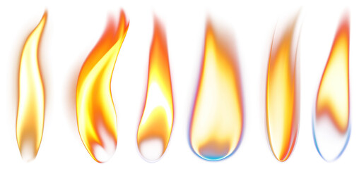 Wall Mural - png candle fire flame background astronomy firelight., transparent background