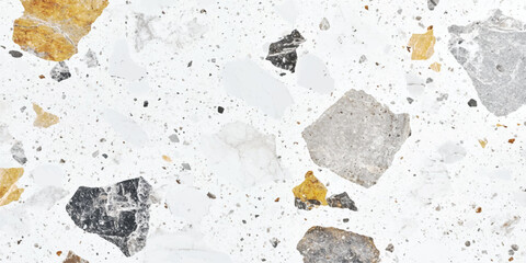 Poster - Terrazzo marble texture design used to be home interior exterior wallpaper background decoration design.   terrazzo flooring texture polished stone pattern old surface marble for background.