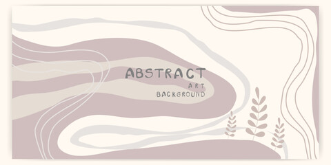 Wall Mural - Modern abstract background.minimal trendy style with copy space for text - design templates good for postcards, poster, business card, flyer, brochure, invitation, social media and other. vector