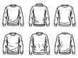 © Elijah - Thermal Shirt line art icon simple cozy design illustration
