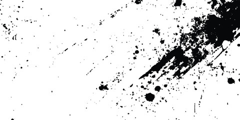 Aufkleber - Abstract grunge black and white distressed texture background. Scratch marks on white and transparent background. Sketch abstract grunge backgrounds to create a distressed effect. 