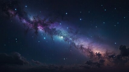 starry night sky