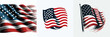© MochHilmi - American flag vector set