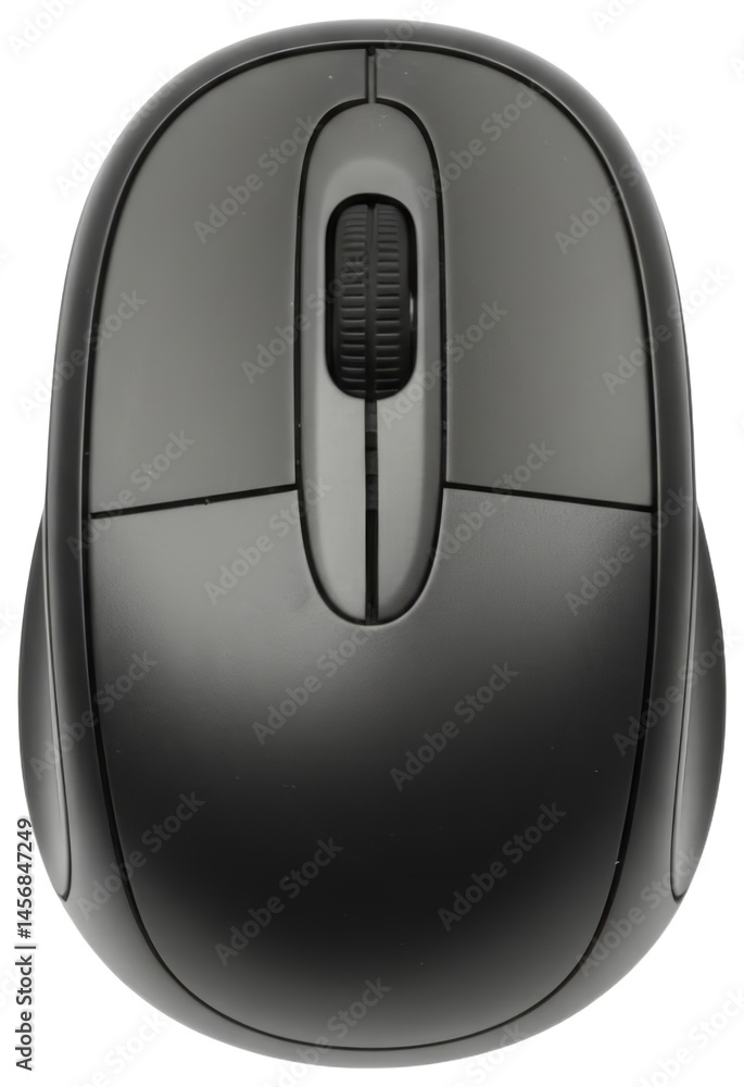 Computer Mouse Overhead Wireless Computer Mouse Overhead View, transparent background png Stock ...