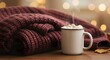 © pippadigs - Cozy autumn vibes with a warm drink and a soft sweater.