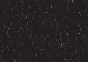 Wall Mural - Vector fabric texture. Distressed texture of weaving fabric. Grunge background. Abstract halftone vector illustration. Overlay to create interesting effect and depth. Black isolated on white. EPS10.