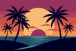 © kreshno - palm trees on the beach