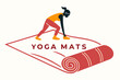 © Designer As HasiB - Yoga Mats logo vector