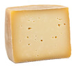 © Oksana - Block of creamy yellow cheese with small holes and a smooth texture