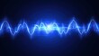 © Solikah - Abstract blue wavy lines background