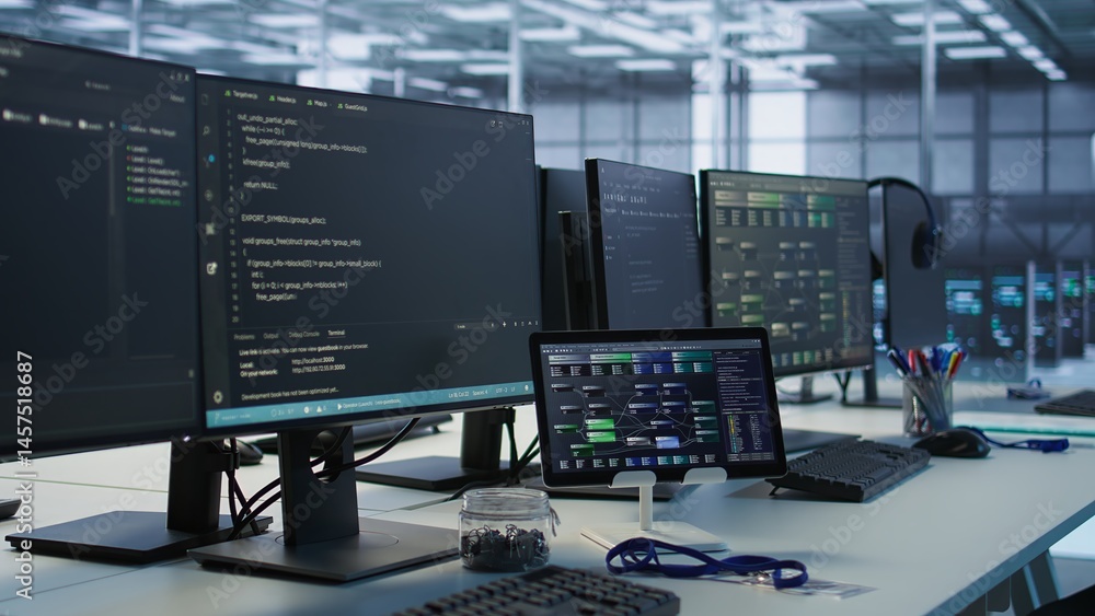Data center facility employing deep learning technology to maintain ...
