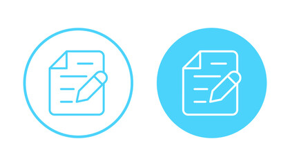 Note icon vector. notepad sign and symbol