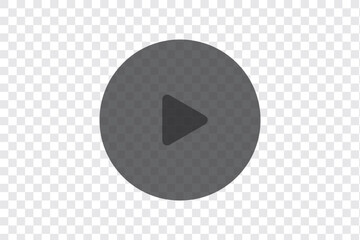 Wall Mural - play icon vector. play button sign and symbol