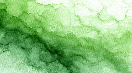 Aufkleber - Abstract green watercolor background texture