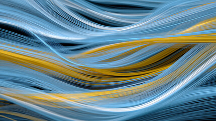 Poster - Abstract moving lines as wallpaper background pattern