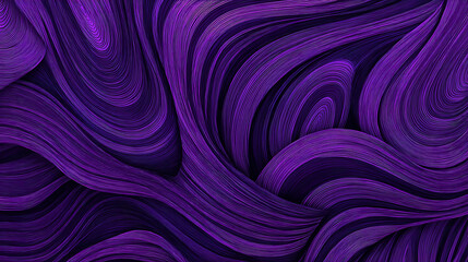 Fototapete - Abstract organic purple lines wallpaper background illustration