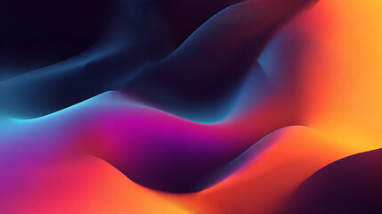 Aufkleber - Organic abstract gradient wallpaper background header illustration