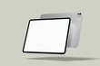© muhammad - Realistic floating tablet blank mockup