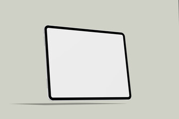 Wall Mural - realistic tablet mockup blank mockup